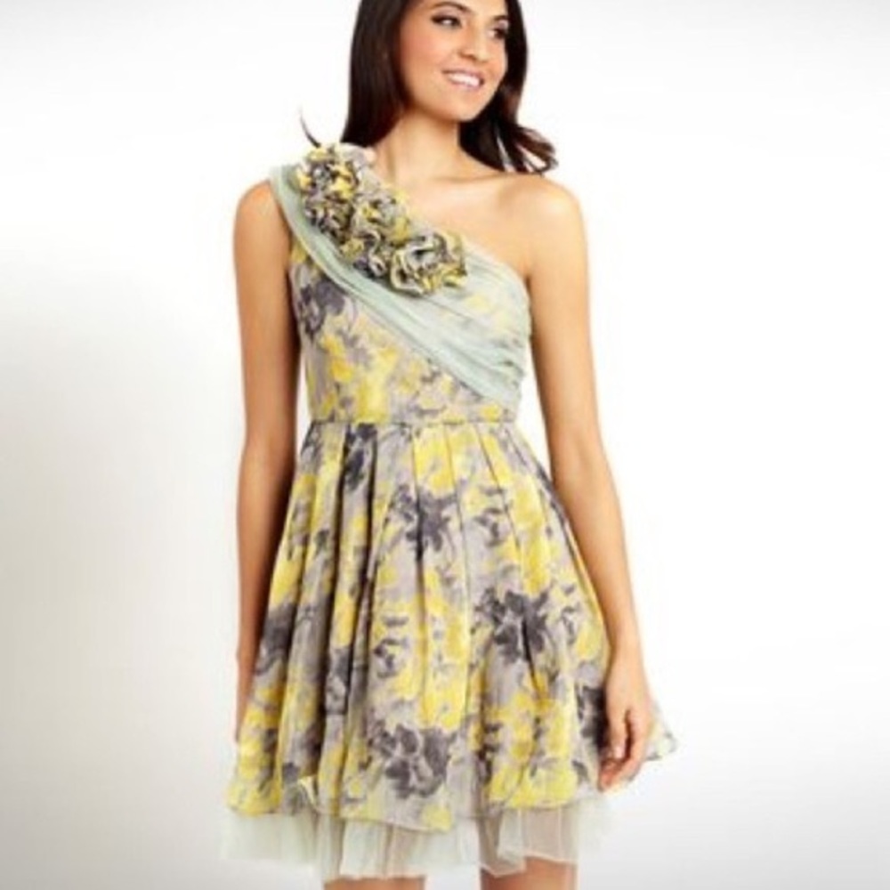 Ryu One Shoulder Cocktail Dress